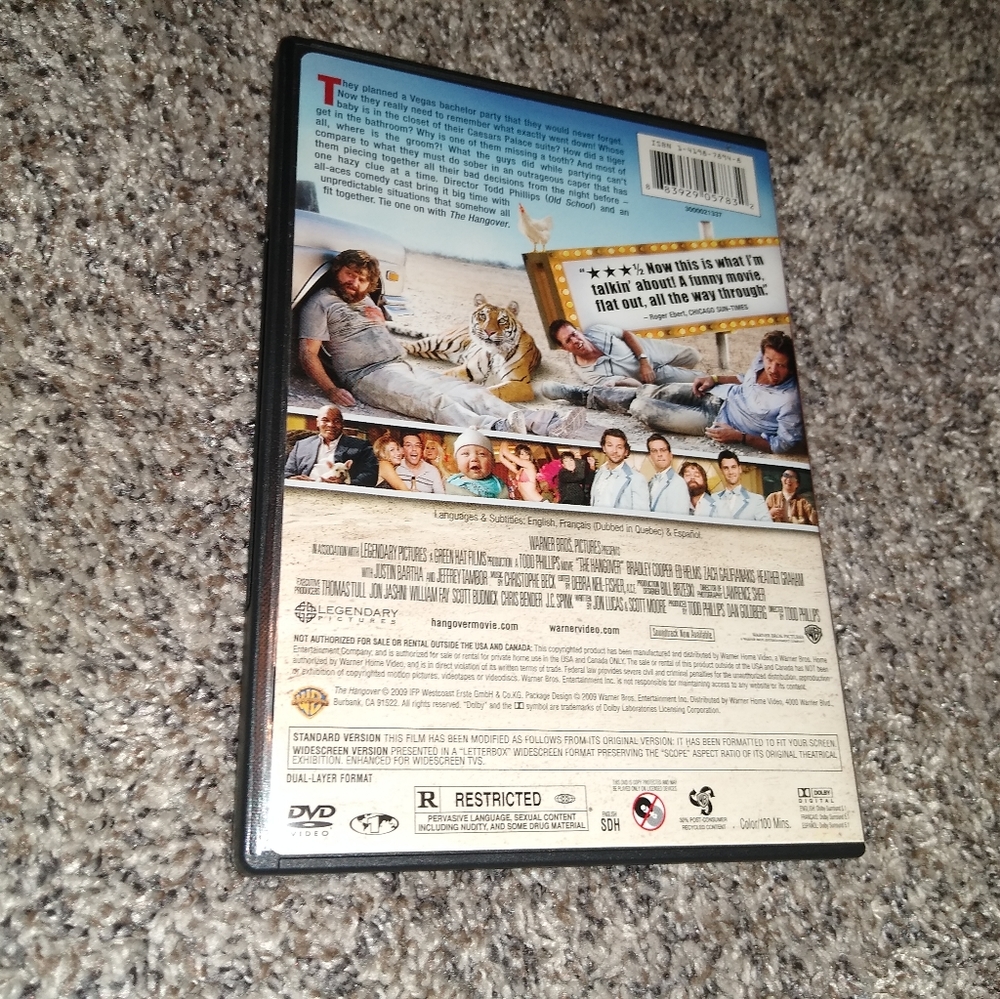 The Hangover DVD - Picture 2 of 3